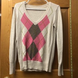 Women’s Old Navy Argyle Sweater